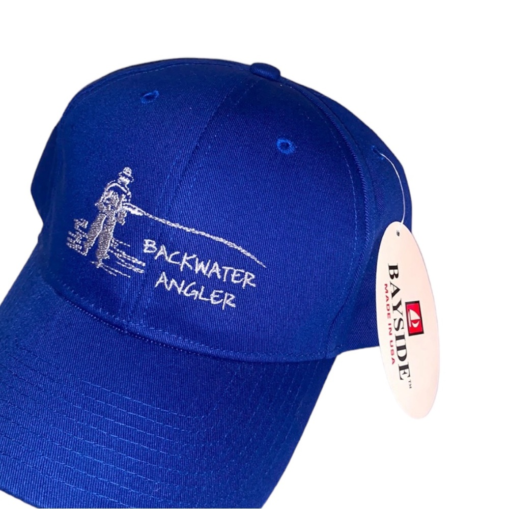 NEW Backwater Angler blue hat